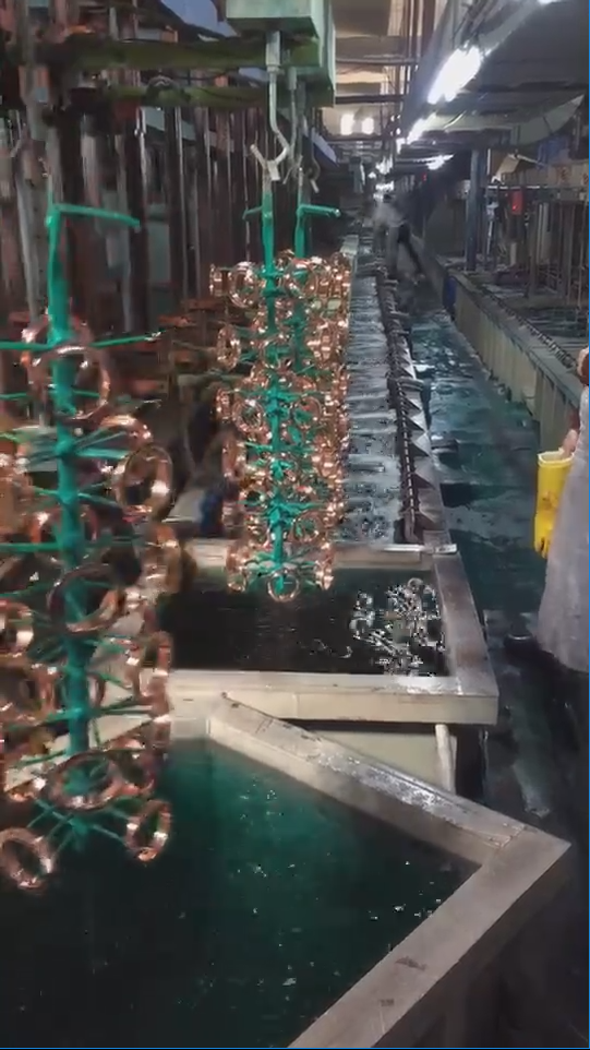 Acid Copper Rack Plating Line